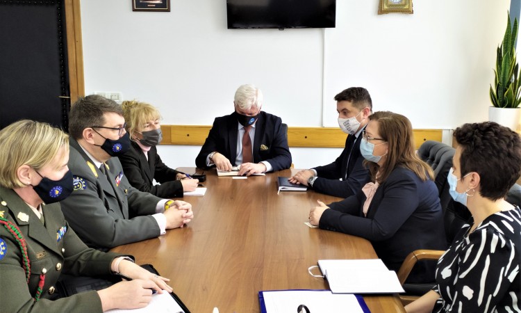 Gudeljević i general Platzer o daljnjoj suradnji i razminiranju u BiH